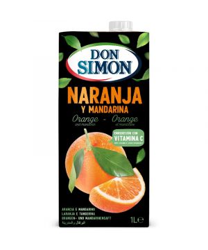 Zumo Don Simon Naranja-Mandarina Brik 1 Litro