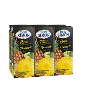 Zumo Don Simon Piña-Uva 200 Ml. Pack 6 Unds