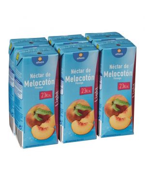 Nectar Alteza Melocoton Bajo Calorias Pack 6 Unid. X 200 Ml.