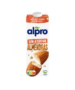 Bebida Alpro Almendra Sin Azucar Litro.