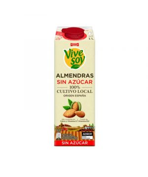 Bebida Almendras Vive Soy Sin Azucar Litro.