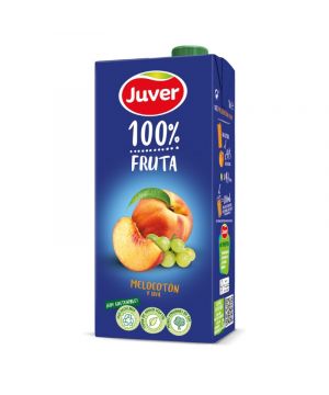 Zumo Juver Melocoton Y Uva Brik Litro