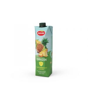 Bebida Juver Funcional Corazon Piña Y Pera 1 Lt.