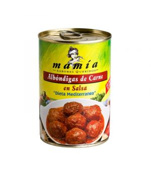Albondiga Mamia Carne Con Guisantes 400 Gr.