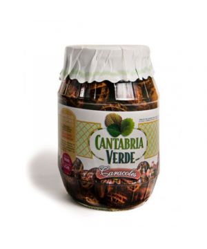 Caracol Cantabria Verde Silvestre Cocido 900Gr., 450Gr. P.e.