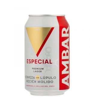 Cerveza Ambar Especial Lata 33 Cl.