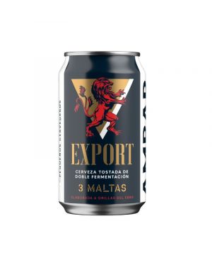 Cerveza Ambar Export Lata 33 Cl.