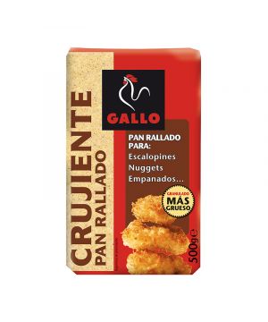 Pan Rallado Gallo Crujiente 500 Grs