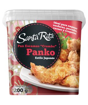 Pan Santa Rita En Escamas Panko Estilo Japones 200 Grs.