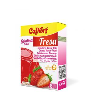 Gelatina Calnort Fresa 170 Grs.