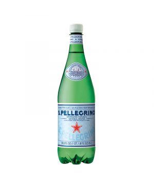 Agua San Pellegrino Mineral Con Gas 1 Lt