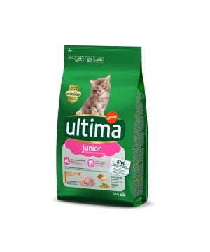 Alimento Ultima Cat Junior Pollo 1,5 Kg.