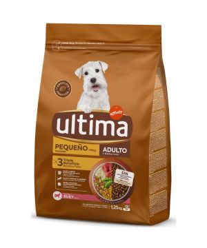 Alimento Ultima Dog Mini Adult Beef 1,25 Kg.