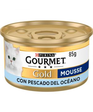 Alimento Gourmet Gold Pescado Gato Humedo 85 Grs