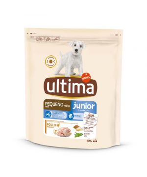 Alimento Ultima Dog Mini Junior Pollo,800Gr