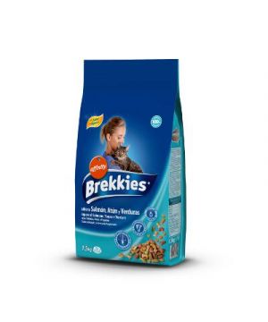Alimento Brekkies Cat Mix Pescado 1,5 Kilos.