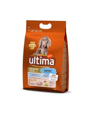 Alimento Ultima Dog Junior Pollo 3 Kg