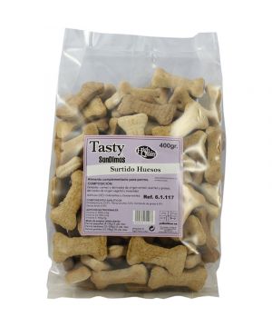 Alimento San Dimas Tasty Surtido Huesos 400 Grs.