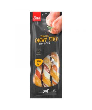 Alimento Chewy Sticks Chicken Tricolor P-3 240 Grs.