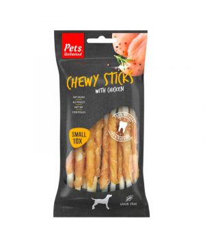 Alimento Chewy Sticks Chicken P-10 100 Grs.