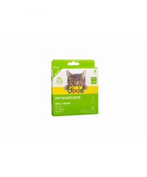 Pipetas Dixie Repelentes Gatos 4 X 1 Ml.