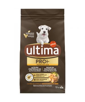 Alimento Ultima Dog Mini Pro+ Pollo 1,1 Kilos