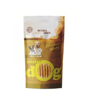 Alimento Mr.dog Chicken White Pollo Vacuno Snack 60 Grs.