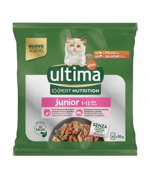 Alim.ultima Cat Expert Nutrition Junior P-4X70Gr