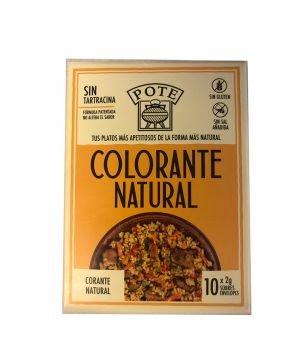 Colorante Toque Natural Caja 10 Sobres X 2 Gramos