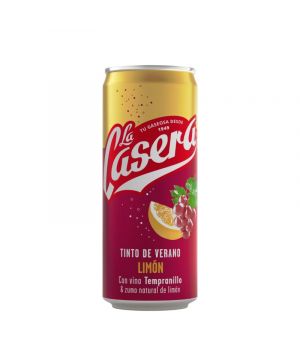 Tinto Verano La Casera Limon Lata 33 Cl.