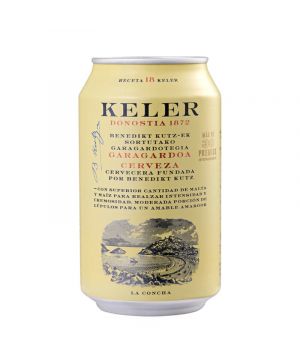 Cerveza Keler 18 Lata 33 Cl.