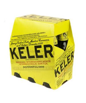 Cerveza Keler 18 25 Cl. Pack 6 Unds