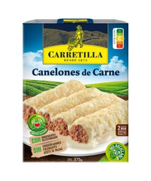 Canelones Carretilla De Carne 375 Gr.