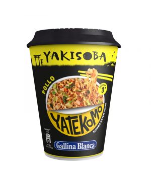 Yakisoba Yatekomo Gallina Blanca Pollo 93 Grs