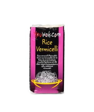 Fideo De Arroz Vermicelli Hao Chi Bolsa 250 Grs