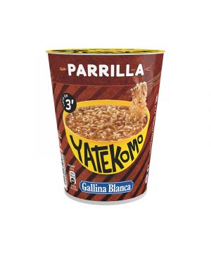 Yatekomo Gallina Blanca Fideos Orientales Parrilla 59 Grs