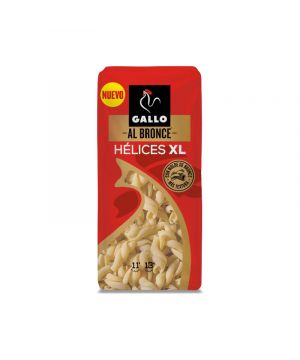 Pasta Gallo Helices Xl Al Bronce 450 Grs.