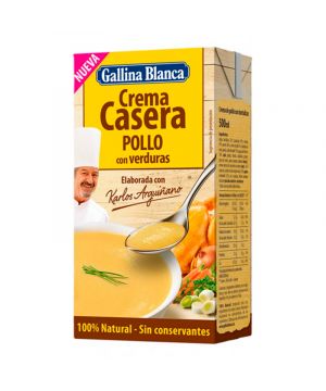 Crema Gallina Blanca Pollo Con Verduras 500 Ml.