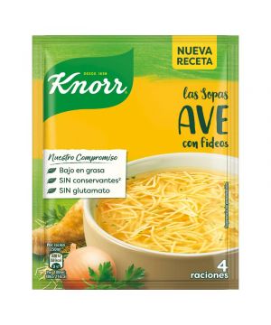 Sopa Knorr Ave Con Fideos 61 Grs