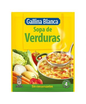 Sopa Gallina Blanca Verduras 57 Grs