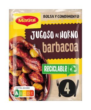 Jugoso Al Horno Maggi A La Barbacoa 30 Grs