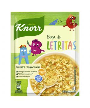Sopa Knorr Letritas 82 Grs.
