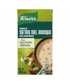 Crema Knorr Setas Con Champiñones 500 Ml