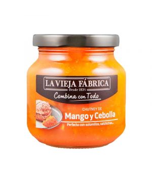 Chutney La Vieja Fabrica Mango Y Cebolla 280 Grs.