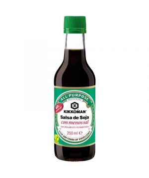 Salsa Kikkoman De Soja Baja En Sal 250 Ml.