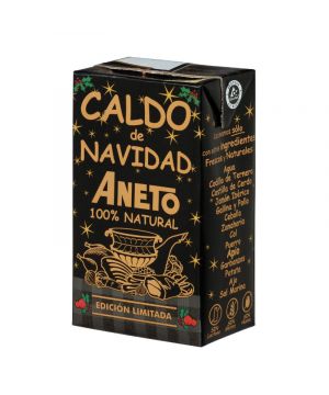 Caldo Aneto De Navidad Brik Litro