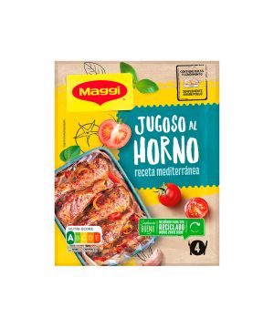Jugoso Al Horno Maggi Receta Mediterranea 31 Grs