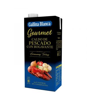Caldo Gallina Blanca Gourmet Pescado C/Bogavante 1 Litro