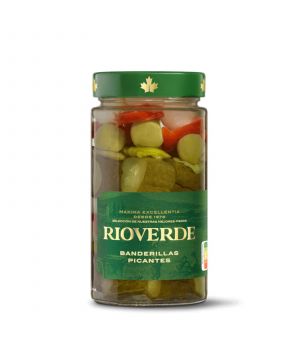 Banderilla Rioverde Picante 330 Gr,, 150 Gr. P.e.
