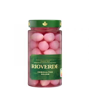 Cebollita Roja Rioverde Tarro 345Grs 180Gr.eso Escurrido